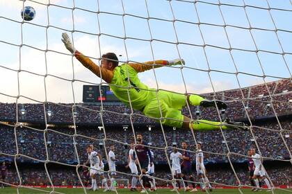 Primer gol de Messi