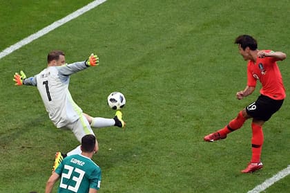 Primer gol de Corea