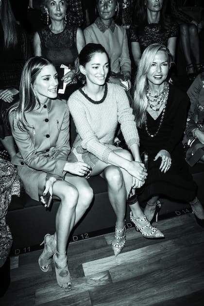 Primera fila de Valentino con Olivia Palermo y Rachel Zoe