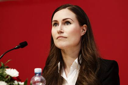 Primera ministra finlandesa y recién elegida presidenta del Partido Socialdemócrata (SDP) de Finlandia Sanna Marin
