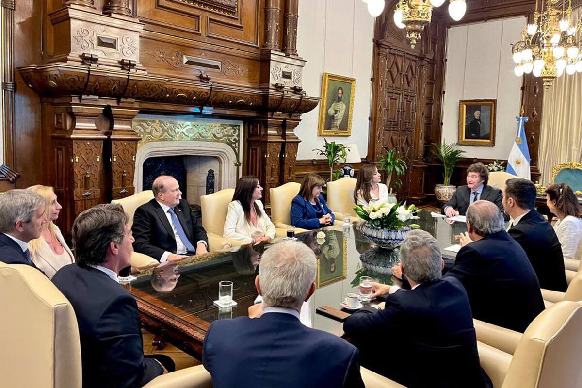 Primera reunión de Gabinete de Javier Milei