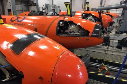 El buque Seabed Constructor trabajó con cinco AUV en la zona de búsqueda del ARA San Juan