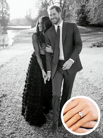 Príncipe Harry y Meghan Markle. FOTO: Getty Images