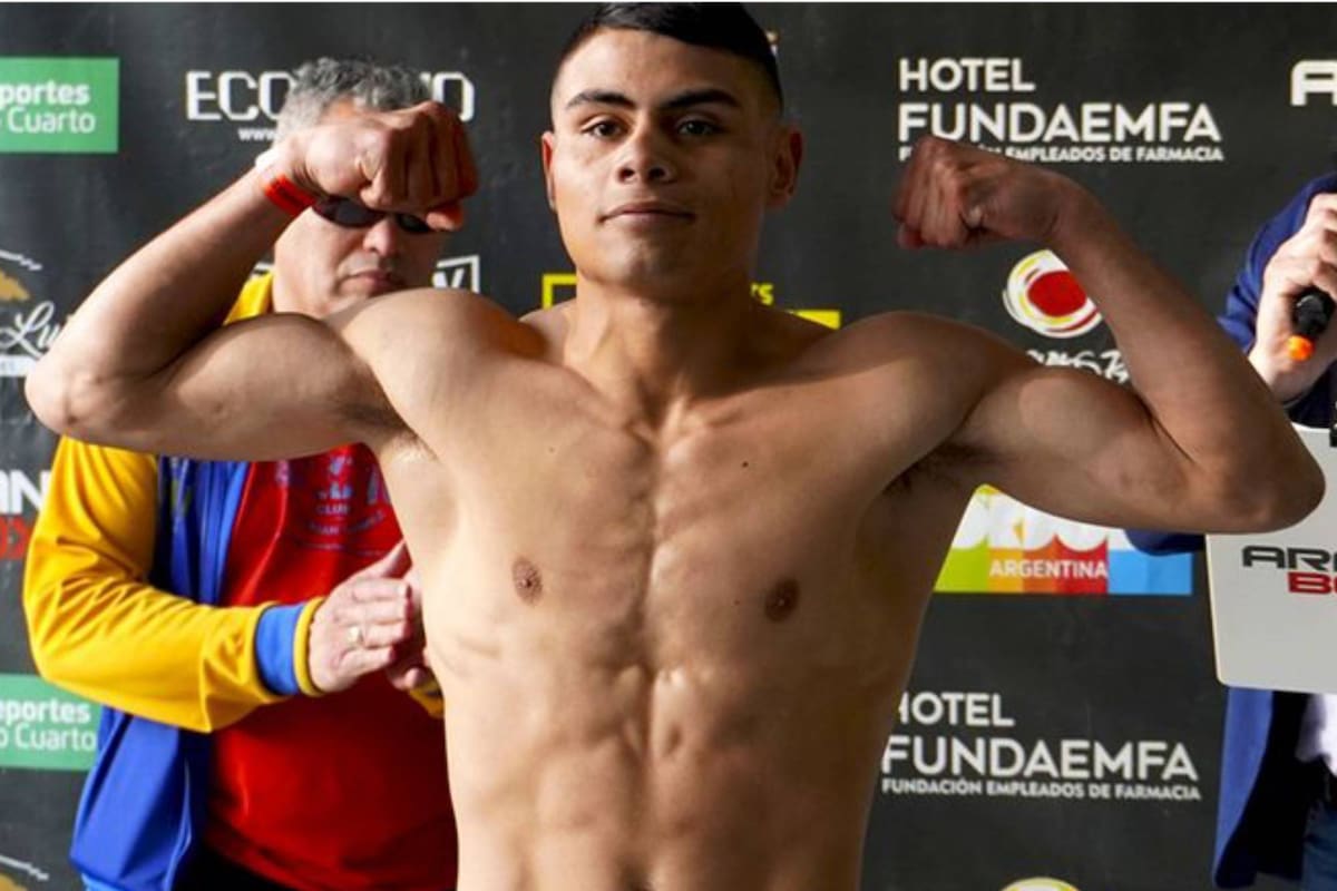 Priotti tenía 22 años y era una promesa en el boxeo