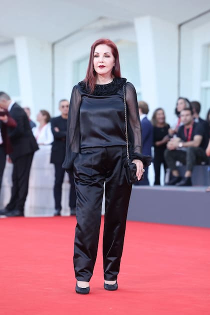 Priscila Presley en el Festival de Venecia 2023
