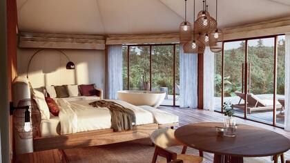 Pristine Iguazú Luxury Camp en Puerto Bemberg, muy cerca de las Cataratas, se inaugurará el 21 de abril de 2023