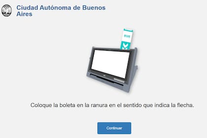 Probá el simulador: cómo se vota con la boleta electrónica en Ciudad 2023