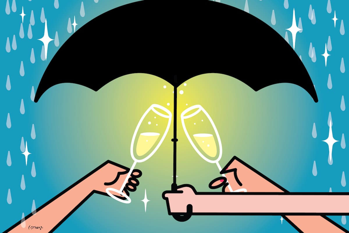 Probabilidad de precipitaciones para el almuerzo del domingo