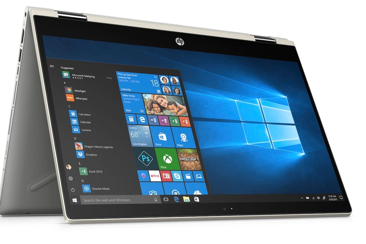 Probamos la HP Pavilion X360, pensada principalmente para trabajos de oficina y diseño gráfico; puede adoptar cuatro posiciones e incluye un lápiz