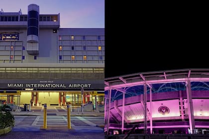 Problemas en el MIA: advierten por demoras en el aeropuerto por la inauguración del NU Stadium del Inter Miami