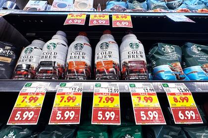Productos en un supermercado en Chicago. (AP/Nam Y. Huh)