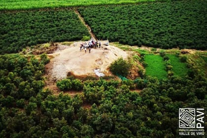 Profesionales trabajan en la zona desde el 2020 ante el primer hallazgo (Foto Instagram @pavi.valledeviru)
