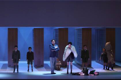 Prólogo de la ópera "El abrecartas", donde Airam Hernández interpreta a Federico García Lorca