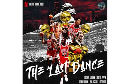Promoción de la serie The last dance.