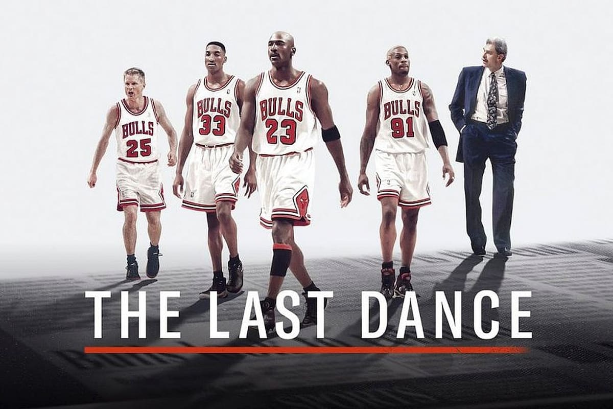 Promoción de la serie The last dance.