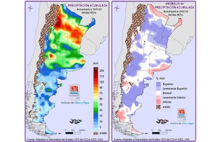 Pronóstico agroclimático desde el lunes 17 hasta el sábado 22 de este mes