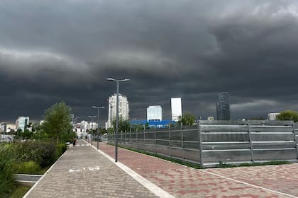 Pronóstico de fuertes tormentas en la ciudad de Buenos Aires