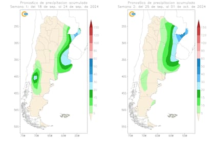 Pronóstico de precipitación acumulada