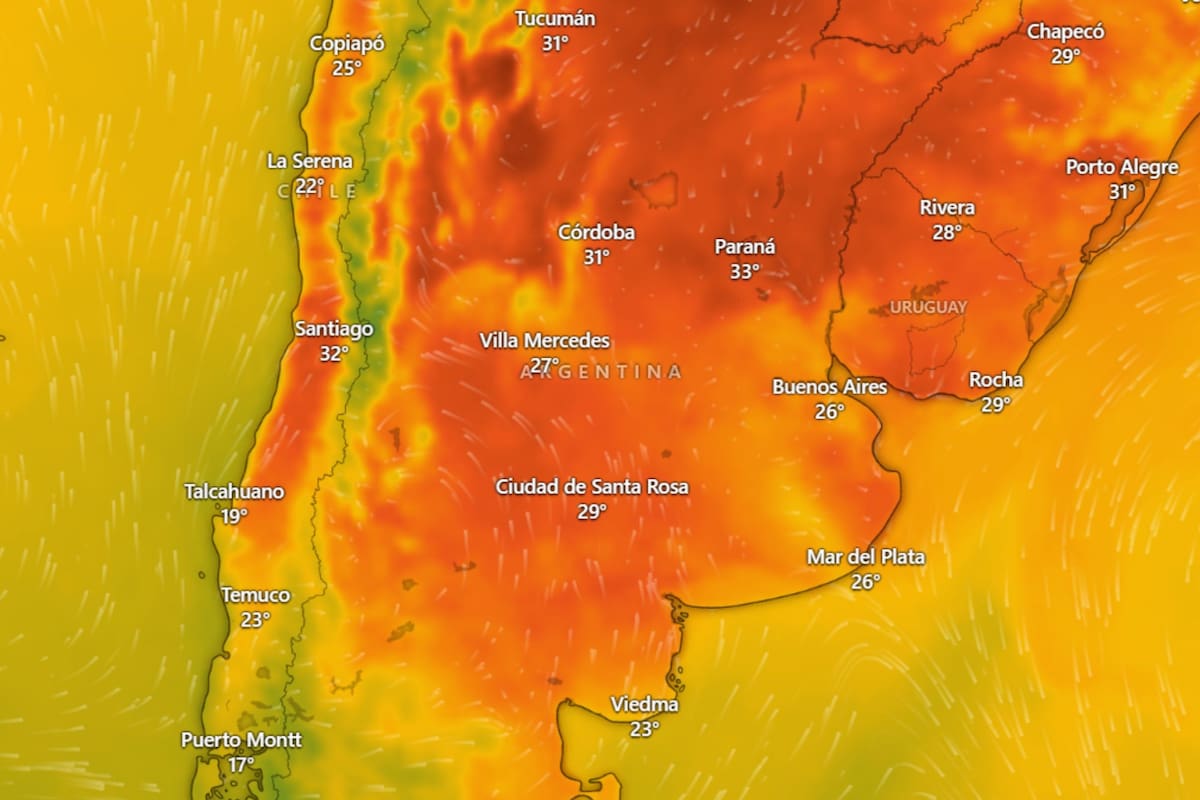 Pronóstico del tiempo para esta semana en Buenos Aires y la costa