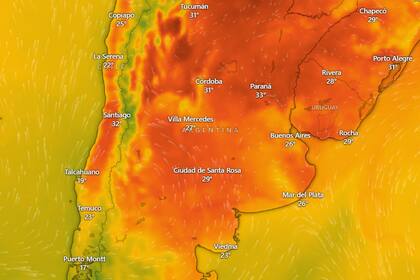 Pronóstico del tiempo para esta semana en Buenos Aires y la costa