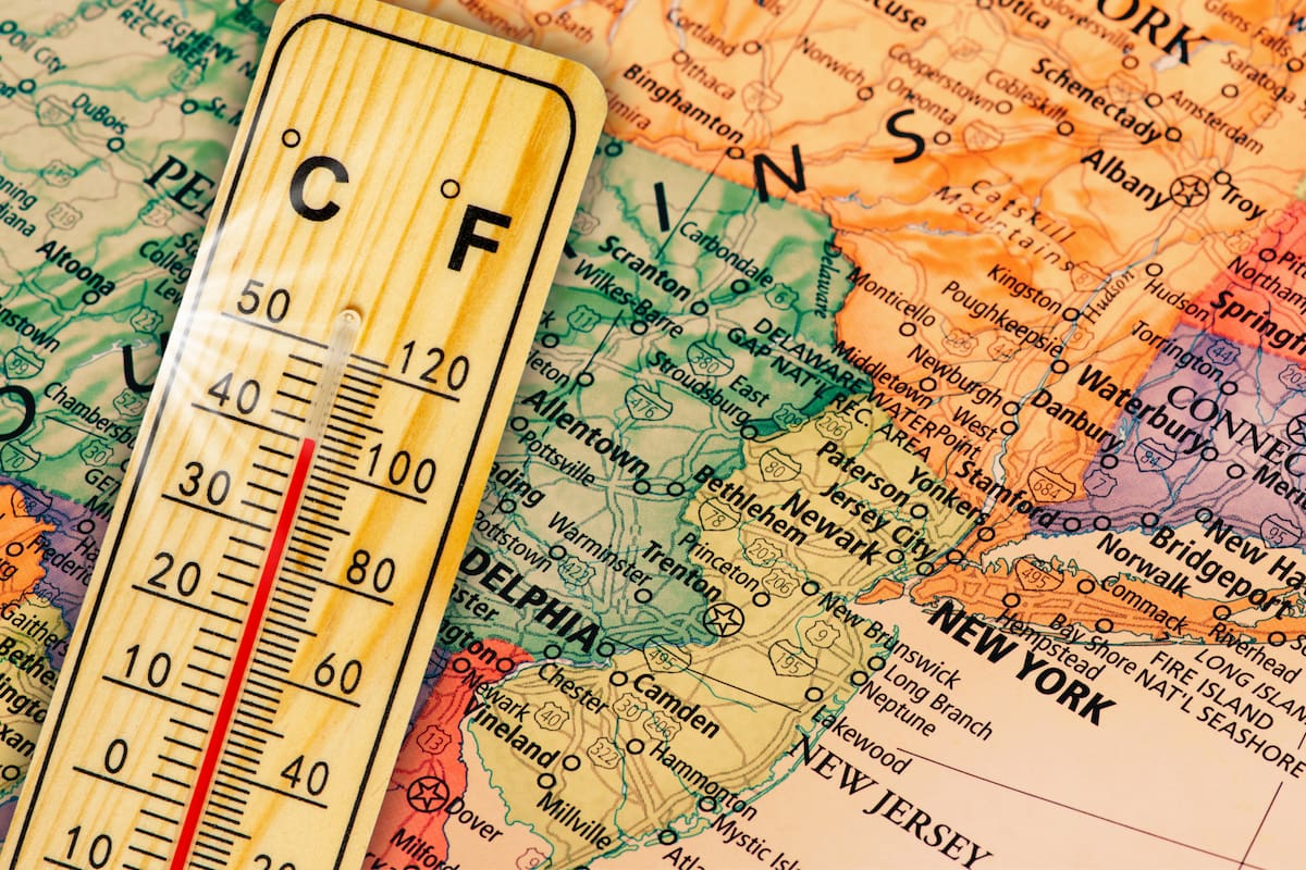 Pronóstico extremo en NYC y NJ: el Servicio Meteorológico Nacional advierte que las temperaturas en Nueva York y el noreste de Nueva Jersey superarán los 37,2 °C (99 °F)