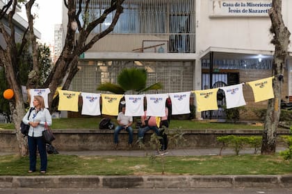 Propaganda de Hernández en Bucaramanga. (Foto Fernanda Pineda para The Washington Post via Getty Images)