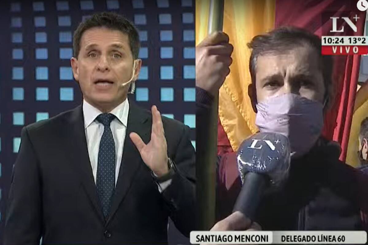 Protesta de colectiveros en el acceso Oeste