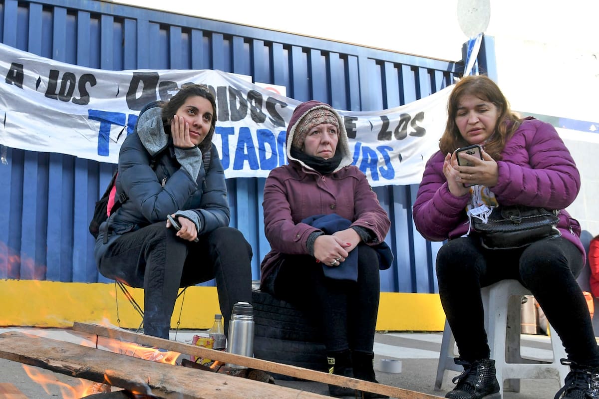 Protesta de los trabajadores de PepsiCo