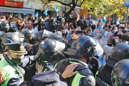 Hubo momentos de tensión en Tucumán