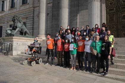 Protesta en reclamo del derecho a la vivienda