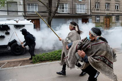 Protesta mapuche en Chile