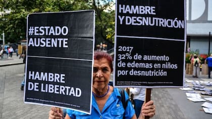 Protestas contra el gobierno en Venezuela