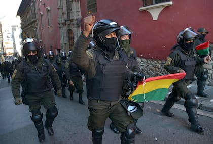 Protestas en Bolivia