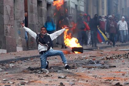 Protestas en Ecuador
