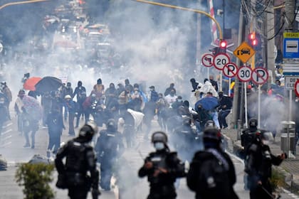 Protestas en Colombia contra el gobierno del presidente Iván Duque