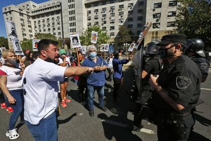 Protestas en Comodoro Py