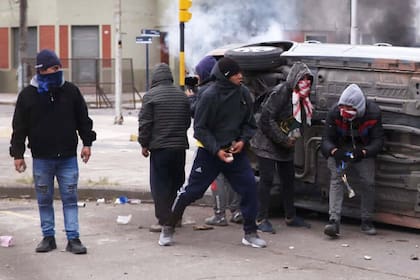 Protestas en la legislatura de Jujuy