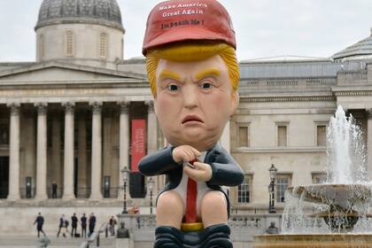 Protestas en Londres contra Trump