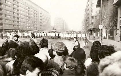 Protestas masivas en Timisoara, Rumania donde la revolución comenzó
