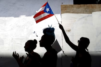 Protestas para pedir la renuncia del gobernador Ricardo Rossello en San Juan, Puerto Rico