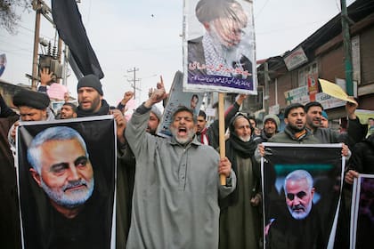 Protestas por la muerte del general iraní