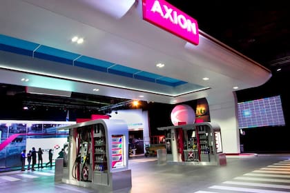 Prototipo de las nuevas estaciones de servicio que ocuparán el lugar de Esso