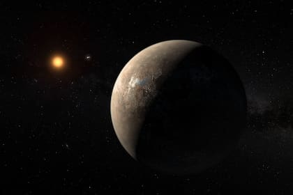 Proxima b es un exoplaneta que orbita Proxima Centauri, a 4 años luz de la Tierra