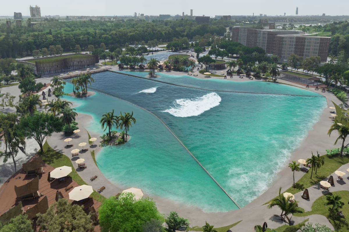 Proyectan un desarrollo inmobiliario con una pileta que tendrá olas de 1,5 metros