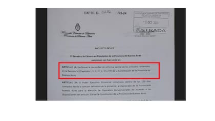 Proyecto de ley de JxC