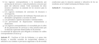 Proyecto de ley de Reciprocidad sanitaria y educativa interjurisdiccional