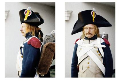Pruebas de vestuario del proyecto Napoleón de Stanley Kubrick, publicado en "La gran película que nunca existió" (Taschen)