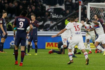 PSG perdió por segunda vez en la Ligue 1 frente a Lyon