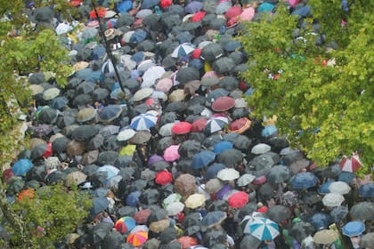 La marcha del silencio en memoria del fiscal Nisman