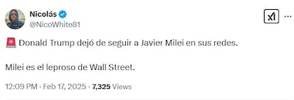 Publicación de @NicoWhite81